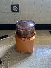 Robot hachoir Moulinette 127 orange vintage Moulinex, type 320