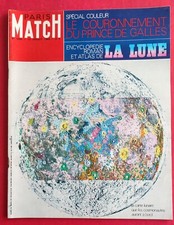Paris MATCH N°1053 12 Juillet 1969 LA LUNE  PRINCE DE GALLES Voir sommaire