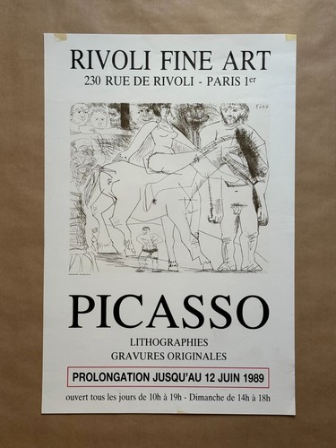 Affiche originale vintage - affiche,