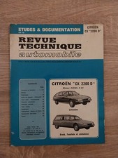 Revue technique Citroen CX 2.2