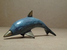 Dauphin en Laiton patiné