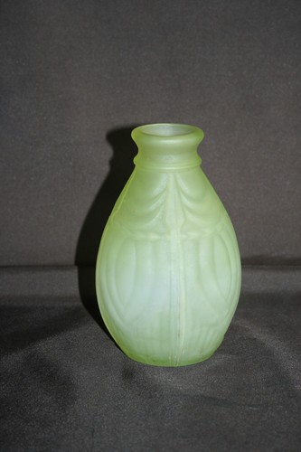 Vase verre satiné - satiné, ouraline