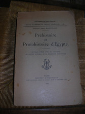 Massoulard. Préhistoire et protohistoire d'Egypte, 1949. Egyptologie