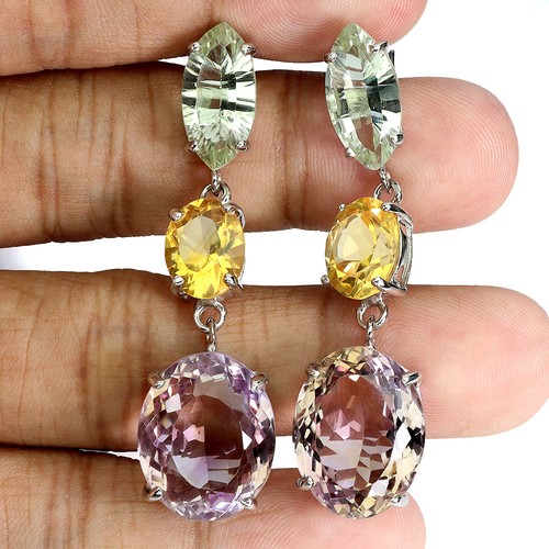 925 argent sterling boucles - 925,