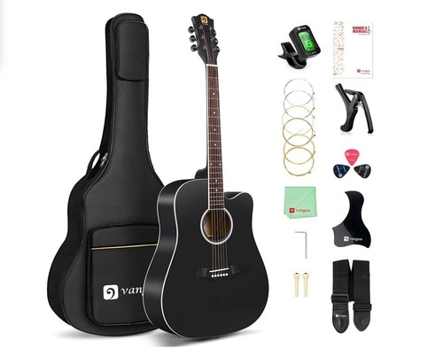 Vangoa guitare acoustique - vangoa, 4/4