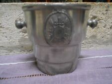 Seau Ancien en étain avec