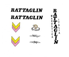 Battaglin Bicycle Decals