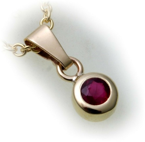 Pendentif femme rubis or - pendentif,