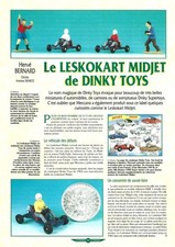 DOCUMENT DINKY TOYS : LES LESKOKART MIDJET Sur 2 Pages