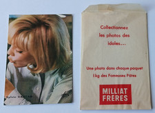 SYLVIE VARTAN  (2)  Photo des Idoles Milliat Frères Publistar Chanteuse  Carte