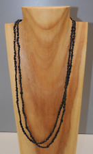 -ANCIEN SAUTOIR PERLES DE GEAI