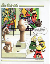 publicité Advertising 0723  1992  les triplés Nicole Lambert   cours de poterie