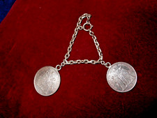 bracelet reglable argent avec 2 pieces 10 francs hercule,poids 68g