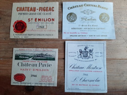 Lot étiquettes vin - lot, grand