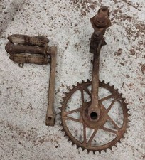 pedalier velo  années 1930
