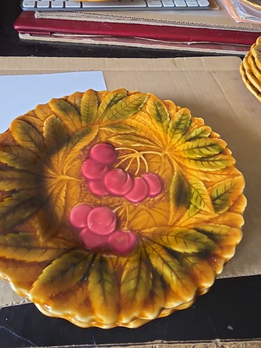 Assiette barbotine - assiette,