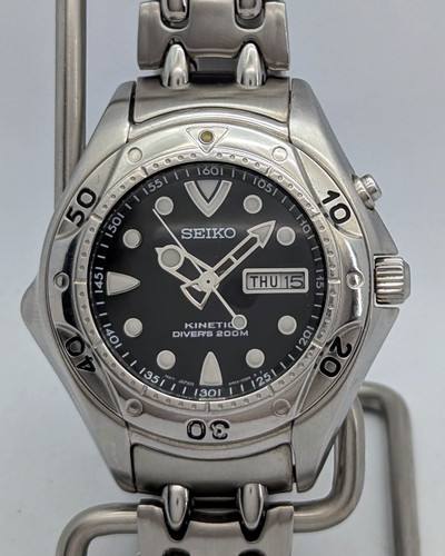 Seiko kinetic pipin diver - kinetic, diver’s