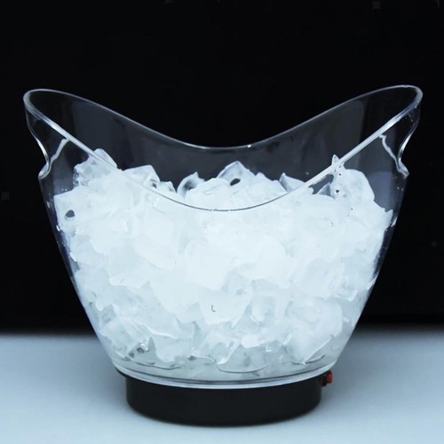 Seau glace lumineux pour - glace,