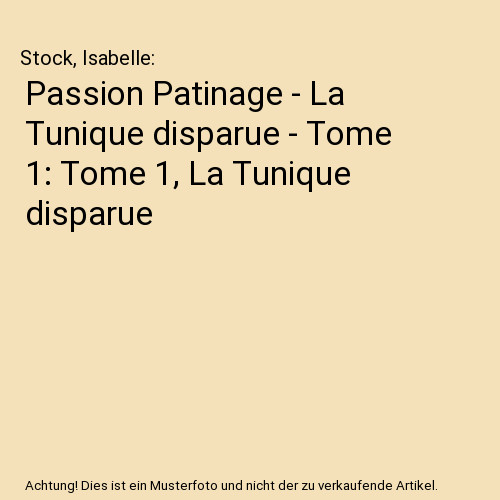 Passion patinage la - -,