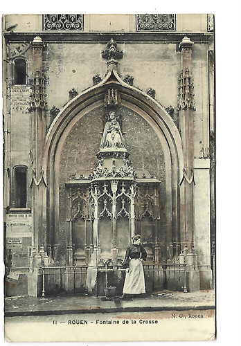 Rouen fontaine de - ,