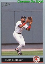 314   ELLIS BURKS    BOSTON RED SOX BASEBALL CARD LEAF 1992