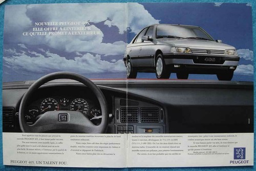 Publicité papier voiture - publicité,