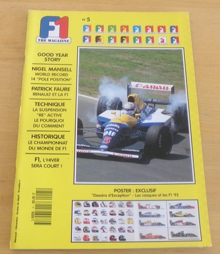 1992 the magazine 5 - f1,