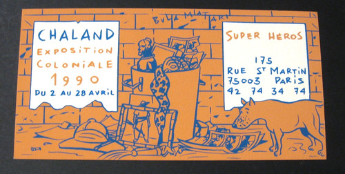 Chaland carton exposition - ,