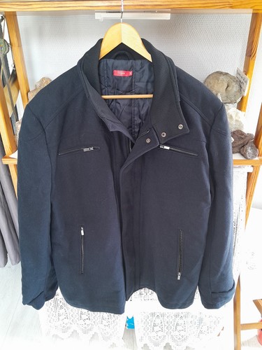 Veste manteau bleu - , marine