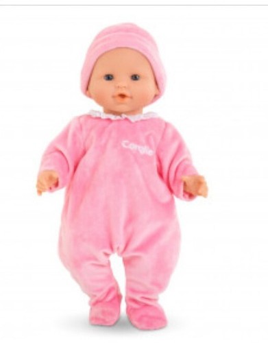 Corolle pyjama rose bonnet - rose,