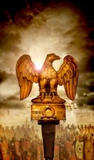 TOILE TABLEAUX aigle légion