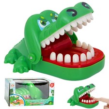 Jeu de Jouets de Crocodile pour Enfants Dents de Crocodile Jouet Jouet Amusan...