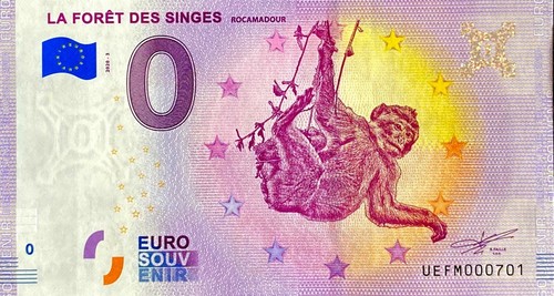 Billet euro foret des - ,
