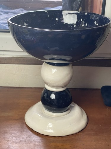 Grande coupe sur piédouche - sur,