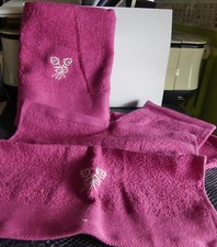 Linge de toilette, serviettes + gants