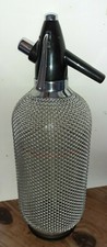Ancien grand syphon grillagé - ancien,