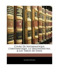 Cours De Mathematique