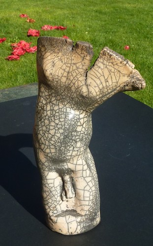 Vase raku homme - raku,