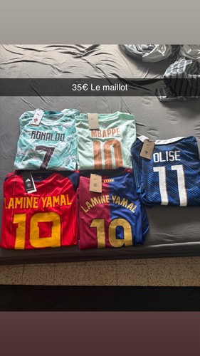 Maillot football coupe - football, du