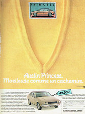 publicité Advertising 0323 1981    Austin  Morris Princess  confort à l'Anglaise