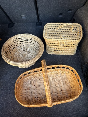 Panier rotin osier corbeille - osier, +
