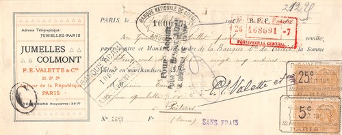 1924 jumelles colmont p - ,