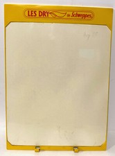 Les Dry de Schweppes Ardoise Publicitaire PLV bar Brasserie