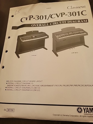 Yamaha clavinova cvp 301 - cvp-301, /