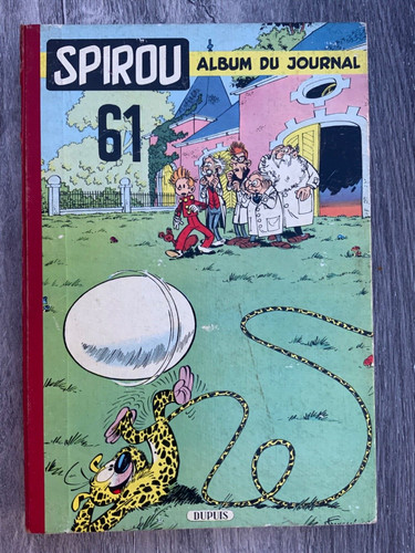 Reliure spirou numéro 61 - reliure,