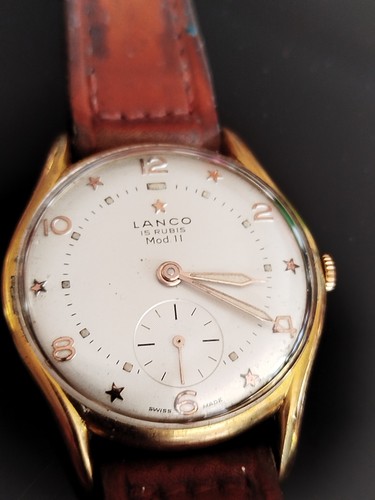 Montre lanco mod - montre, rubis