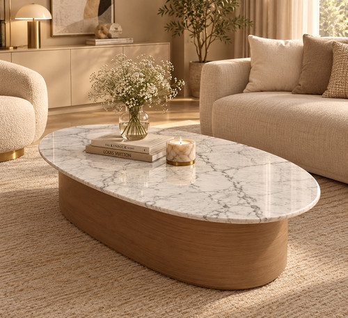 Calacatta viola marble oval - calacatta,