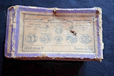 Clous de tapissier 490 perle fer 15 mm BRONZE DORE pointe de fer fauteuil siège