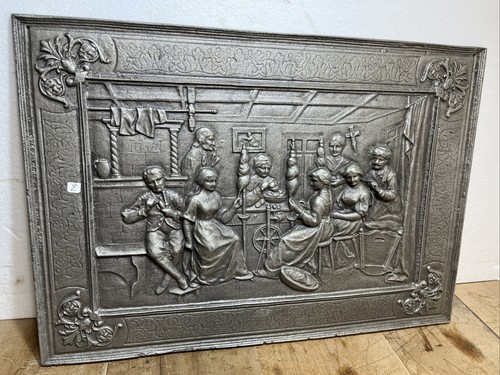 Ancienne plaque fonte - plaque,