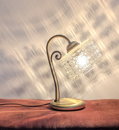 Lampe col cygne laiton - lampe, en